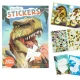 Dino World Kreativbuch mit Stickern Dinosaurier Depesche