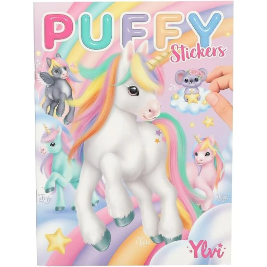 Kreativbuch Ylvi Puffy mit 16 Seiten und 3 Bögen Puffy-Stickern