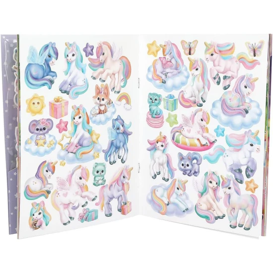 Kreativbuch Ylvi Puffy mit 16 Seiten und 3 Bögen Puffy-Stickern