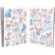 Kreativbuch Ylvi Puffy mit 16 Seiten und 3 Bögen Puffy-Stickern