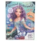 Depesche TOPModel Stickerheft Mermaid DP-13395 mit silbernem Metallic-Effekt