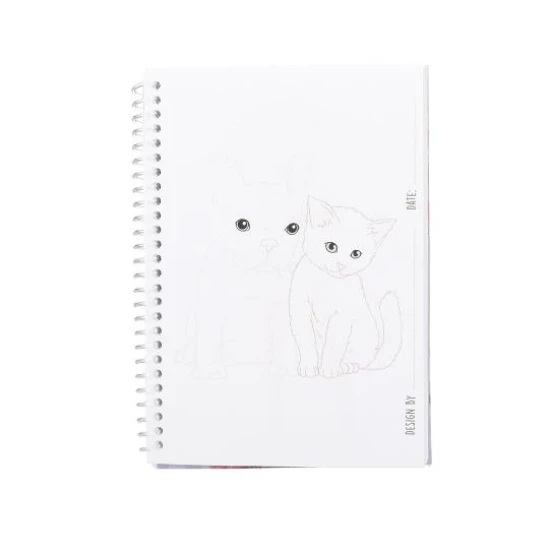 Kreatives Taschenbuch TOPModel lila