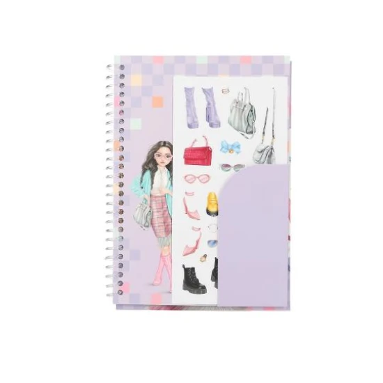 Kreatives Taschenbuch TOPModel lila