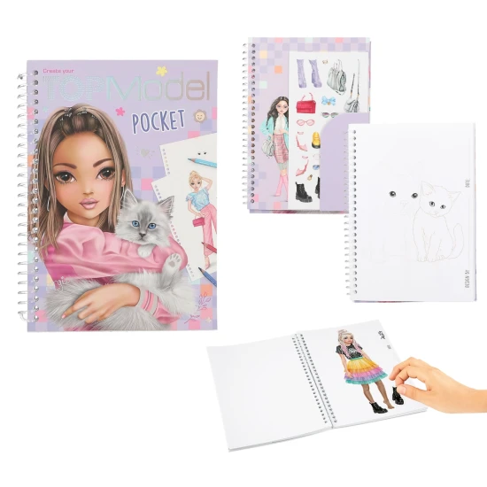 Kreatives Taschenbuch TOPModel lila