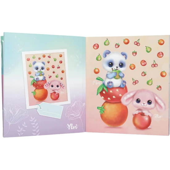 Kreativbuch Ylvi Diamond mit 10 Motiven und Diamant-Stickern