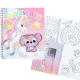 Malbuch Einhorn und Glitzer