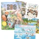 Kreativbuch mit Stickern Zoo Depesche mit 24 Seiten und über 410 Tier-Stickern