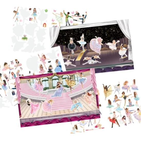 Aufkleberheft TOPModel Ballet