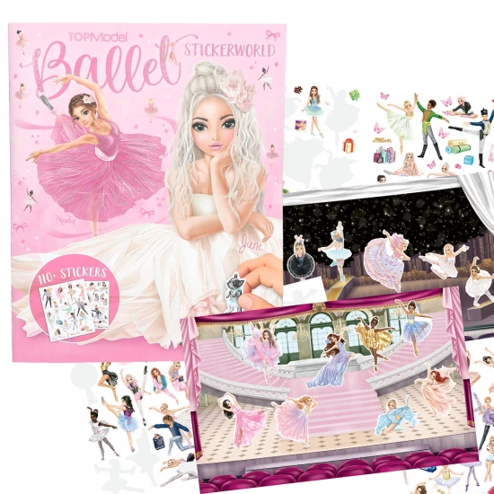 Aufkleberheft TOPModel Ballet