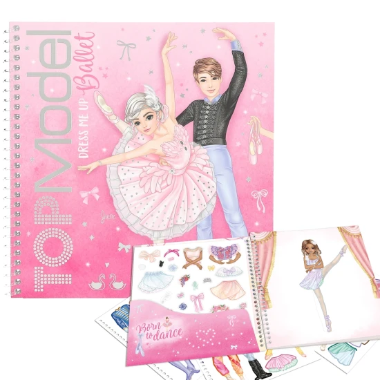 Kreativbuch Zieh mich an TOPModel Depesche