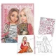 Malbuch TOPModel Fergie und Candy mit Leoheart-Design 40 Seiten Models Kätzchen und Stickerbogen Depesche