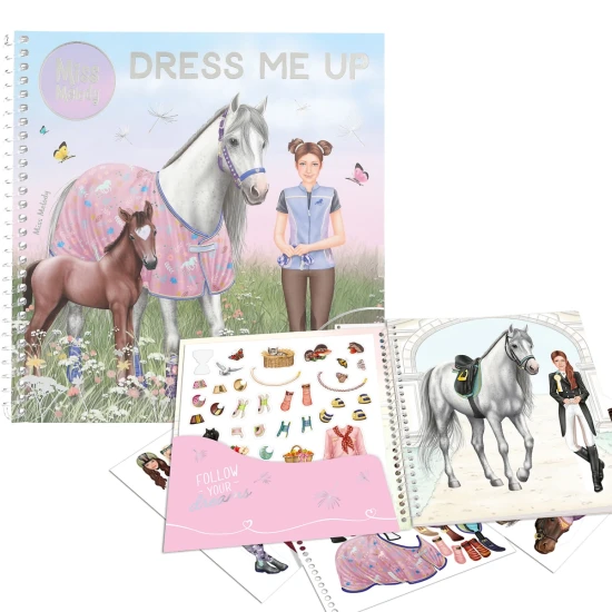 Kreativbuch Zieh mich an Miss Melody