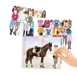 Kreatives Stickerbuch Miss Melody Dress Me Up