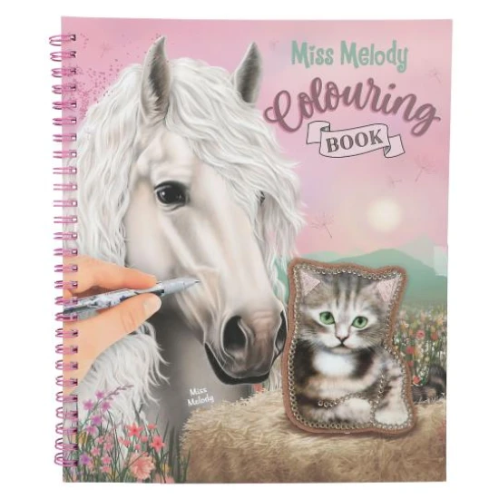 Glitzer-Malbuch Miss Melody