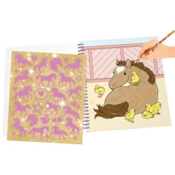 Glitzer-Malbuch Miss Melody