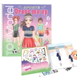 TopModel Dress Me Up Sports Stickerbuch