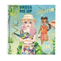 Kreatives Stickerheft TOPModel Dress Me Up Safari