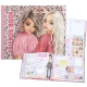 Depesche TOPModel Leoheart Kreatives Freundebuch DP-13936 mit Leo-Muster