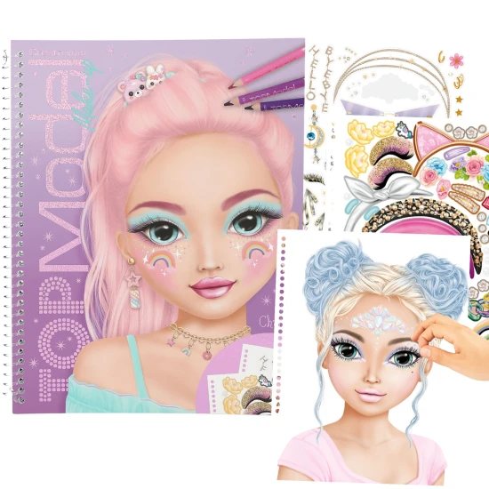 Malbuch TOPModel Make-up