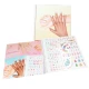 Kreativbuch TOPModel Hand Designer mit 46 Seiten und Nail-Stickern