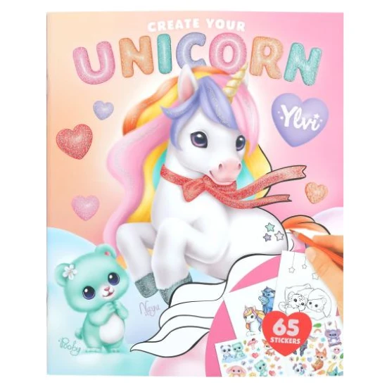 Kreativ-Malbuch Ylvi Create Your Unicorn