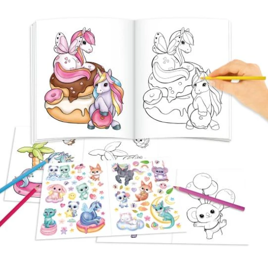 Kreativ-Malbuch Ylvi Create Your Unicorn