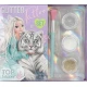 TopModel Jill und Tiger Glitzer-Tattoo-Set - Depesche DP-4010070658397