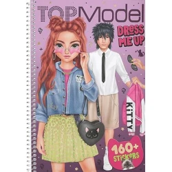 TopModel Dress Me Up Kreativbuch mit 160 Stickern