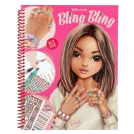Kreativheft zum Herstellen und Verzieren von Schmuck mit Schmucksteinen TOPModel Bling Bling