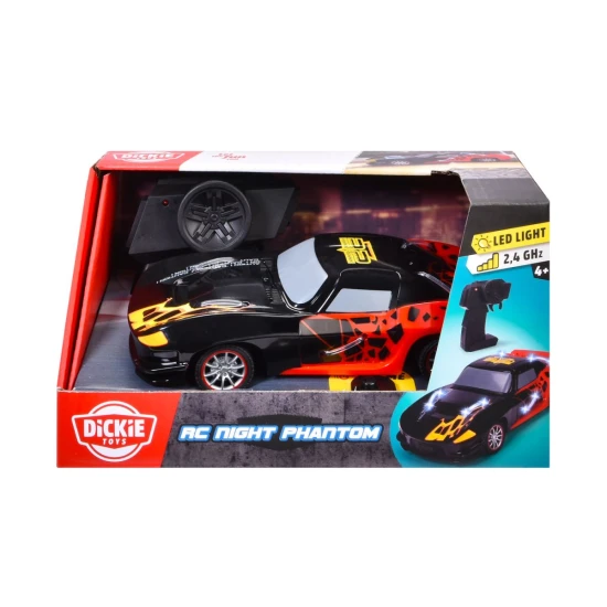 RC Auto Night Phantom 20 cm 1:18 RC Auto Night Phantom 20 cm 1:18 – Dickie Toys D1103018