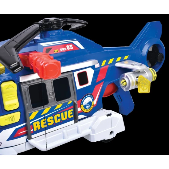 Rettungshubschrauber 39 cm mit Licht und Sound – Dickie Toys D3307002