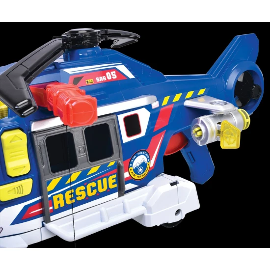 Rettungshubschrauber 39 cm mit Licht und Sound – Dickie Toys D3307002