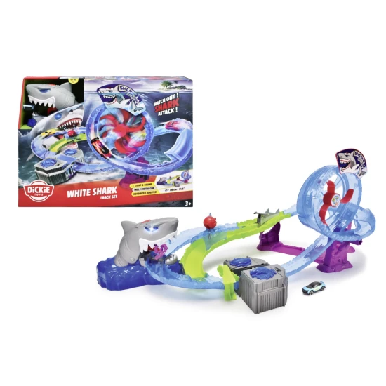 Autorennbahn White Shark 80 cm – Dickie Toys D3338002