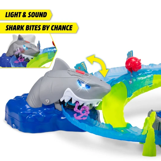 Autorennbahn White Shark 80 cm – Dickie Toys D3338002