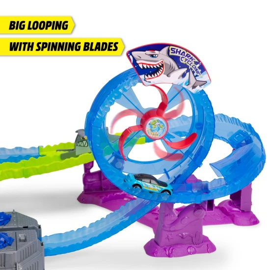 Autorennbahn White Shark 80 cm – Dickie Toys D3338002