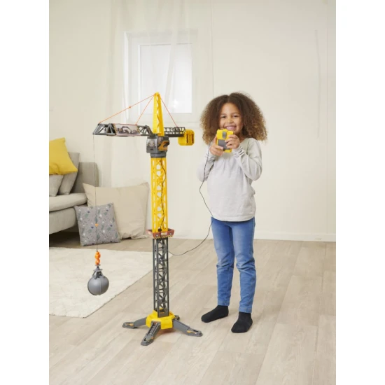 Kran Mighty Crane 110 cm mit Kabelsteuerung – Dickie Toys D3729022