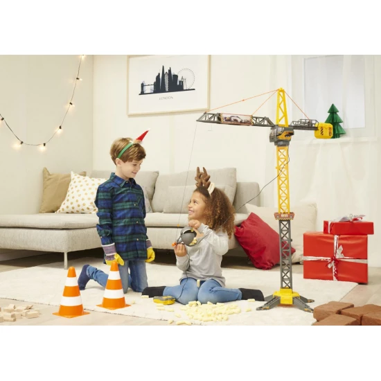 Kran Mighty Crane 110 cm mit Kabelsteuerung – Dickie Toys D3729022