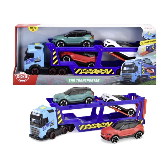Autotransporter Volvo FH 16 40 cm mit 3 Autos Autotransporter Volvo FH 16 40 cm mit 3 Autos – Dickie Toys D3747017