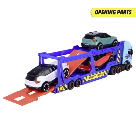 Autotransporter Volvo FH 16 40 cm mit 3 Autos Autotransporter Volvo FH 16 40 cm mit 3 Autos – Dickie Toys D3747017