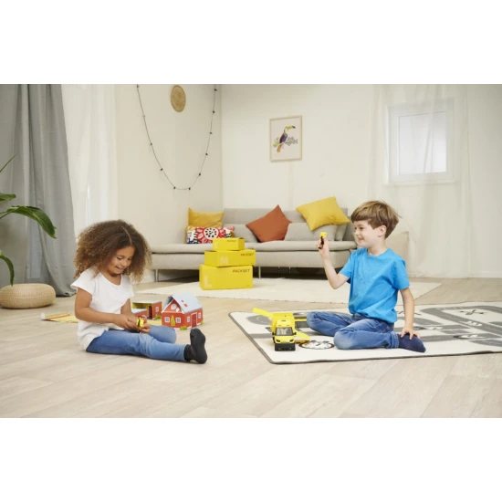 DHL Lieferservice-Set 25 cm – Dickie Toys D3747020