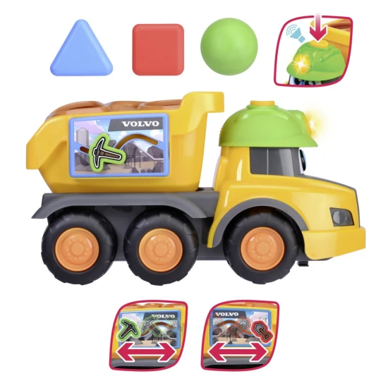 Kipper Harry Hauler 30 cm mit Licht und Sound Kipper Harry Hauler 30 cm mit Licht und Sound – Dickie Toys D4115008