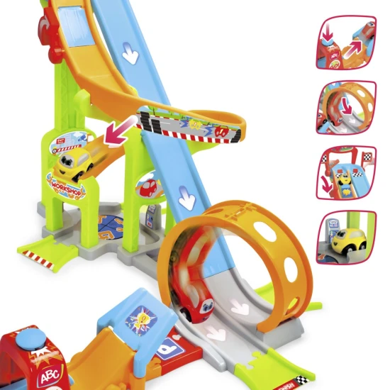 ABC Mega Jump Rennbahn ABC Mega Jump Rennbahn – Dickie Toys D4117002