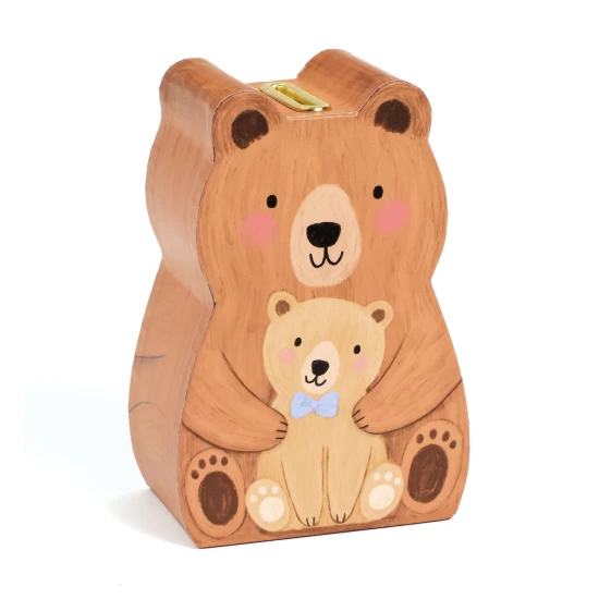 Djeco Holzspardose Bär