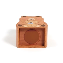 Holzspardose Bär