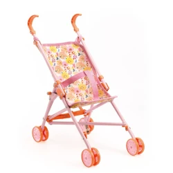 Pomea Puppenwagen Blumen