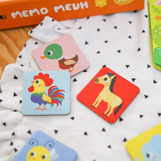 Sound Pexeso ist ein hervorragendes Spiel, um das Gedächtnis unserer Kleinen zu trainieren. Versuchen Sie, sich zu merken, welcher Ton welcher Taste zugeordnet ist und wie die Tierkarten angeordnet sind.