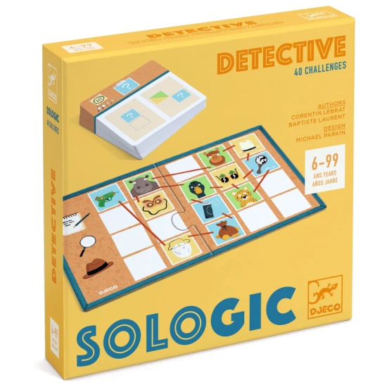 DJECO SOLOGIC Detektiv – Logikspiel für Kinder