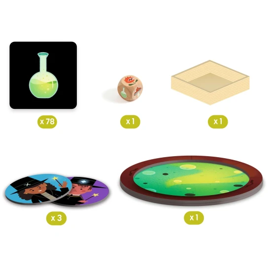 Gesellschaftsspiel Magic Bluff – Djeco DJ00832