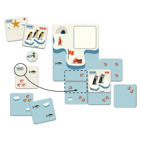 Djeco Kartenspiel Frostline DJ05068