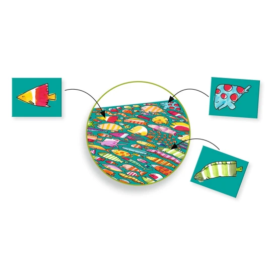 Djeco Gesellschaftsspiel Fishy-Fish DJ05246